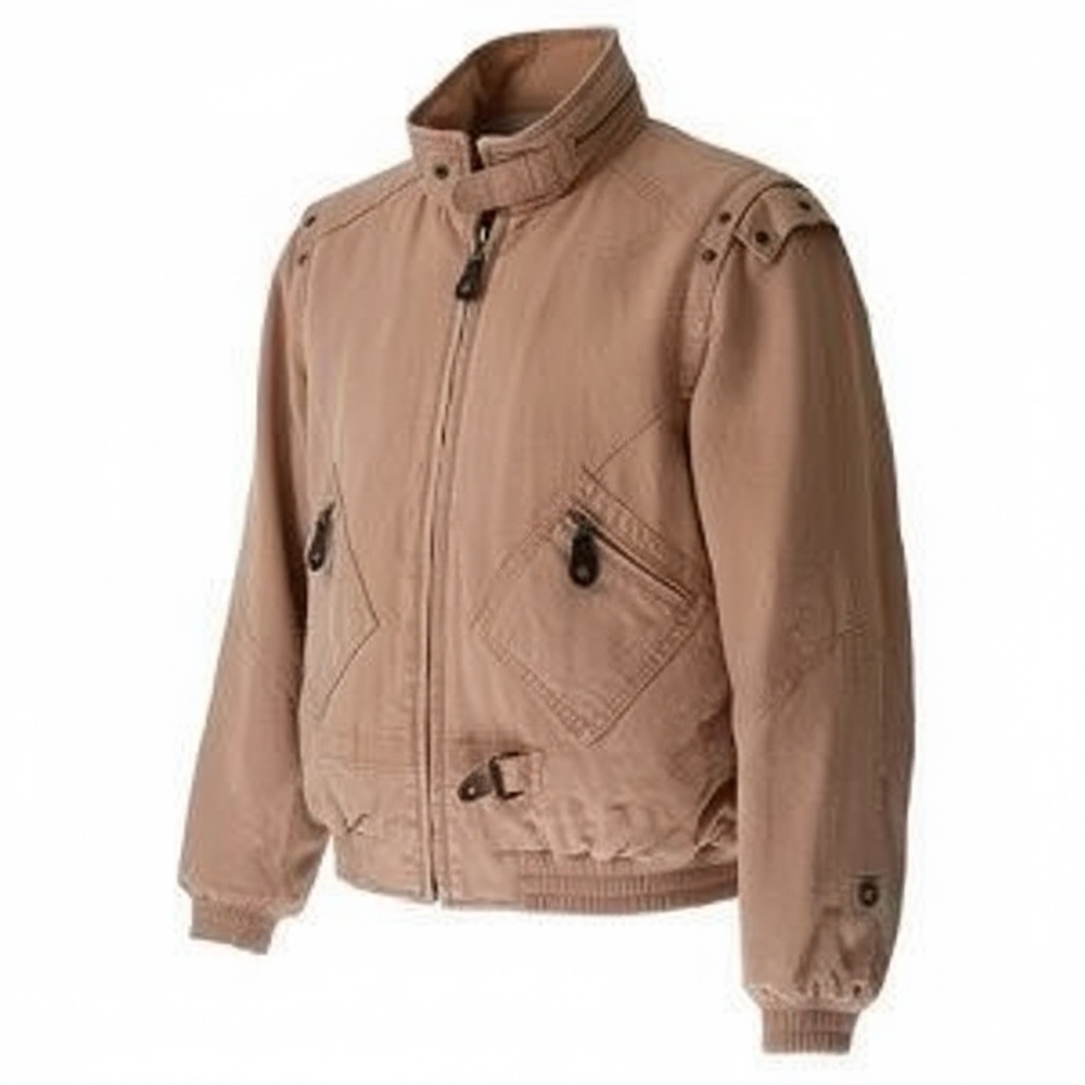 Jamie Sadock Full Zip Beige Women's Jacket, Size Small